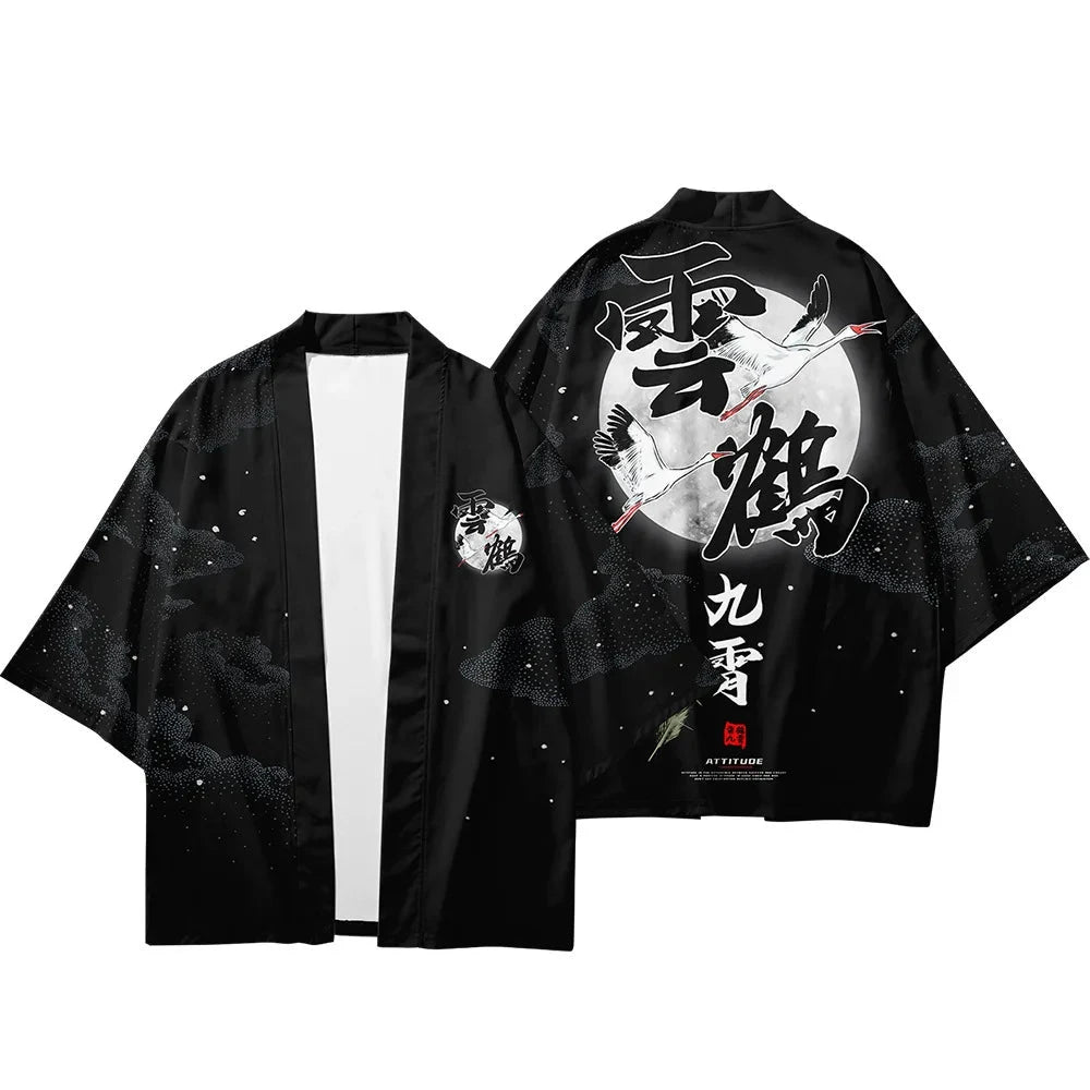 Assorted graphic kimonos G3