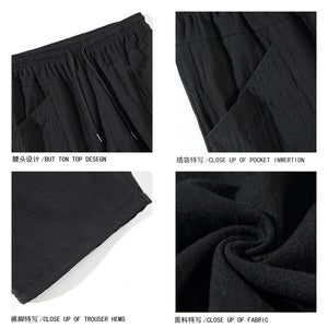 Simple and clean basic ankle length harem pants