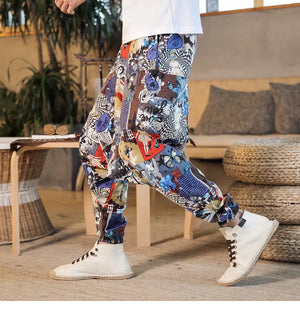 "Mogu" harem pants