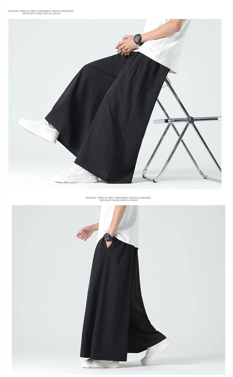 Wide bushido yurei pants