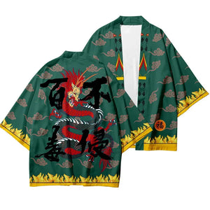 Assorted graphic kimonos G3