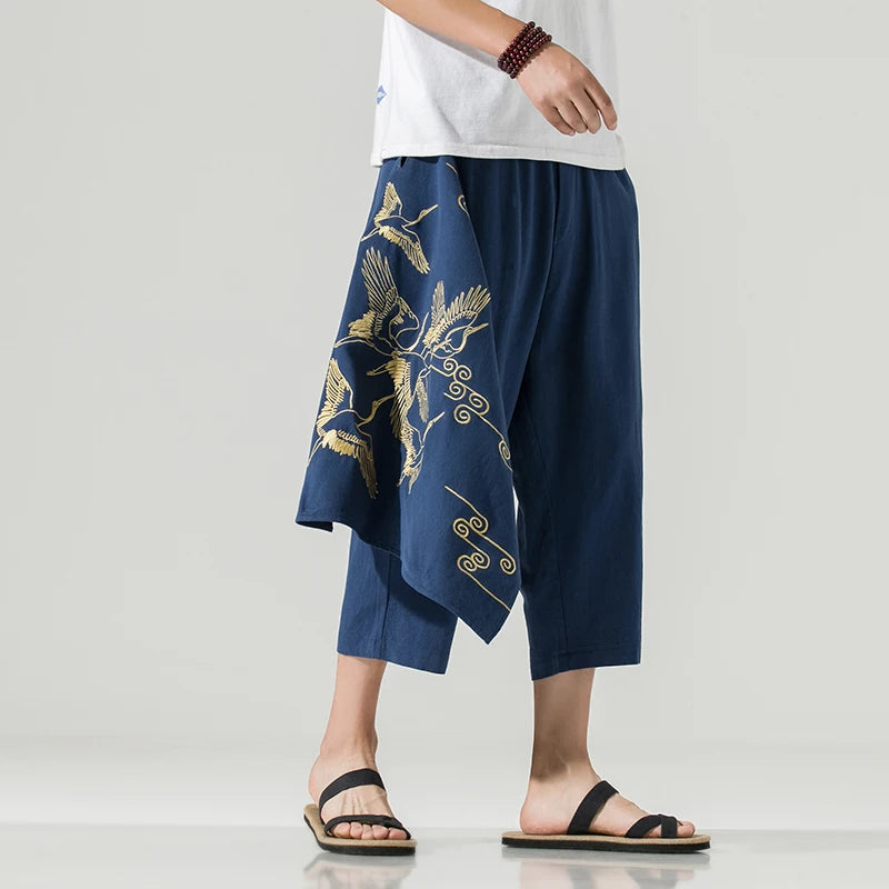 Raijin skirt pants