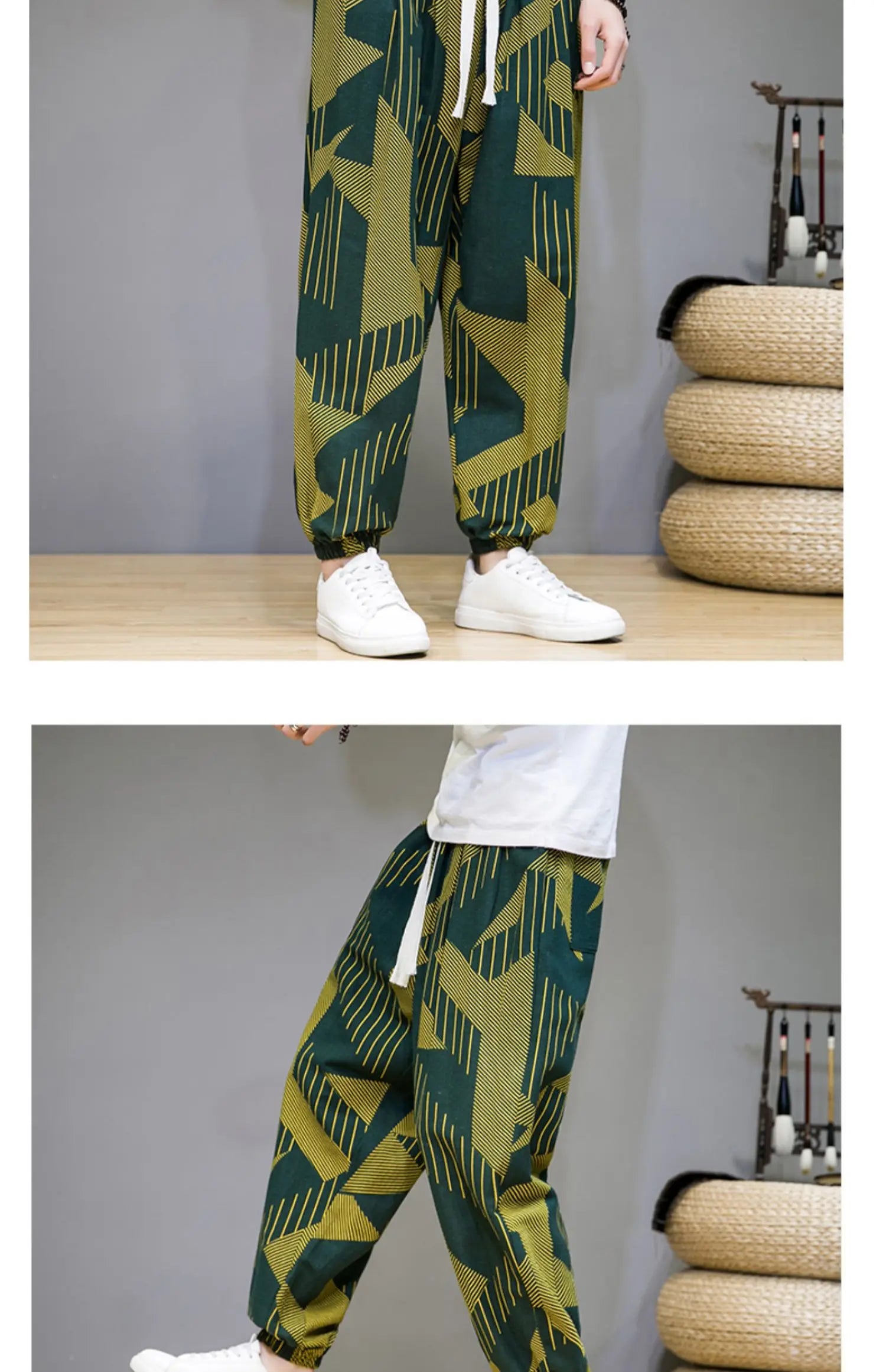 Urban street style baggy harem pants