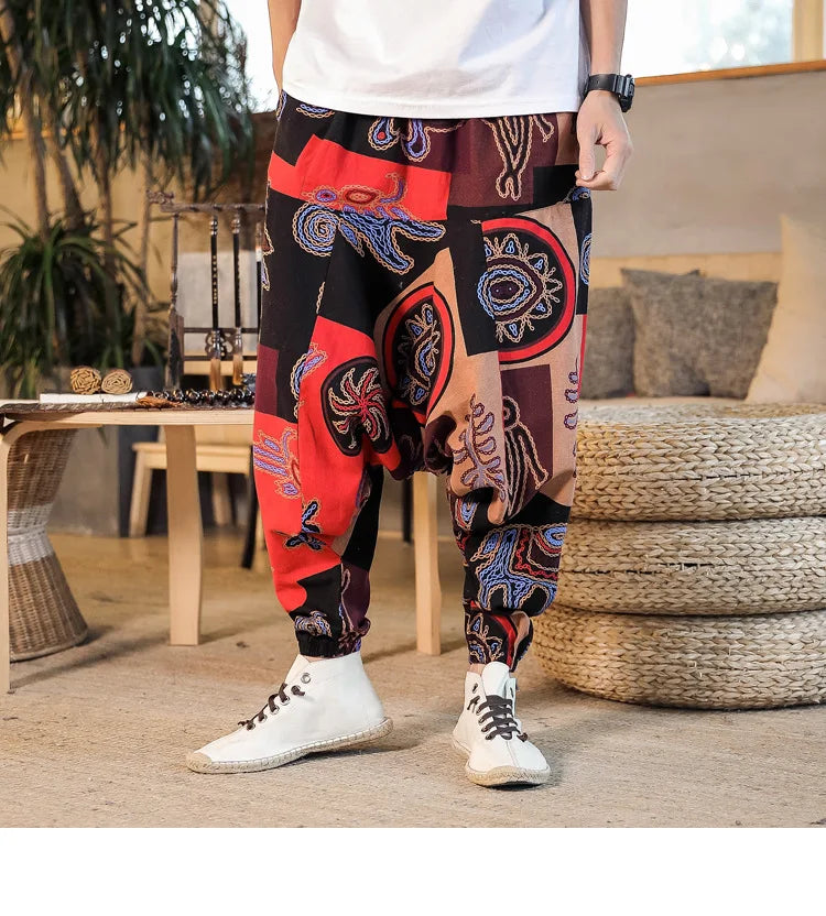 "Mogu" harem pants