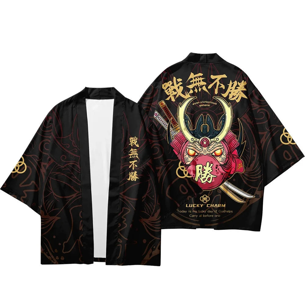 Assorted graphic kimonos G3