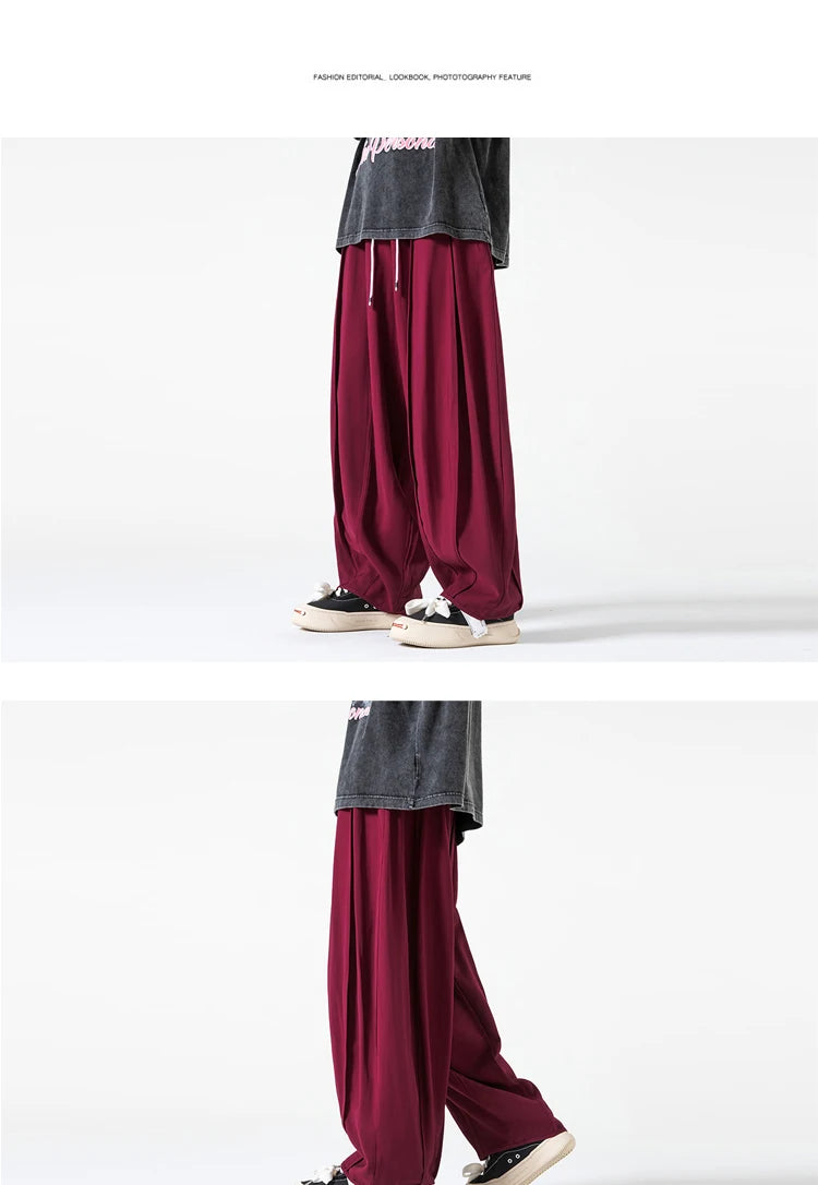 Tenjin drawstring harem pants