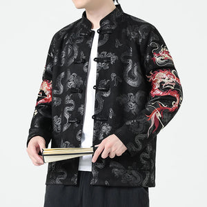 Munchu dragon Tang Dynasty jacket