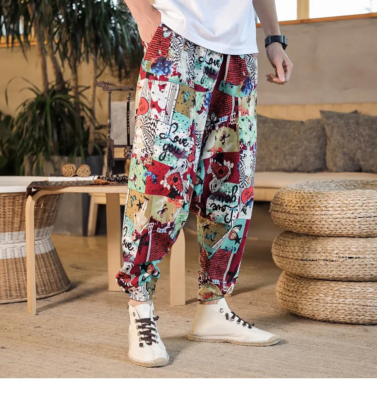 "Mogu" harem pants