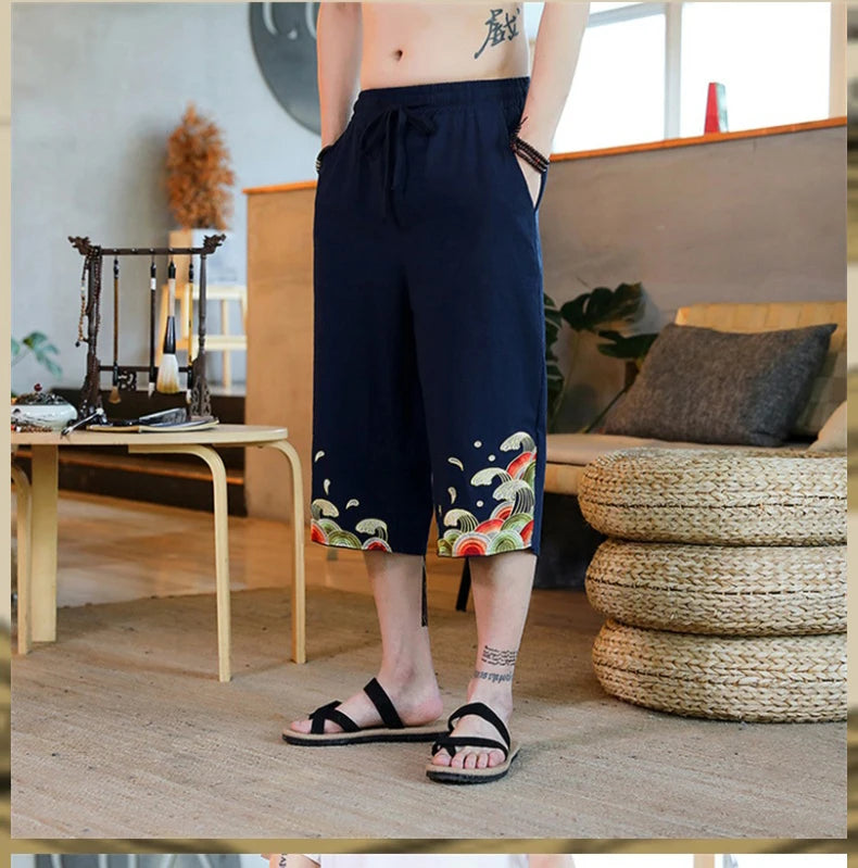 Kaimen ankle length pants