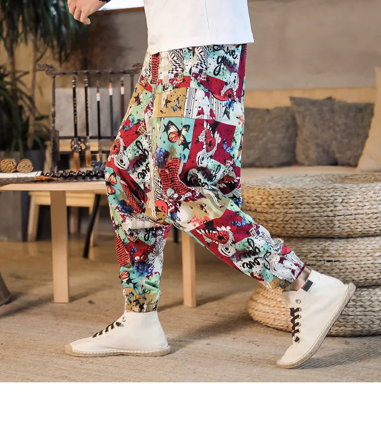 "Mogu" harem pants