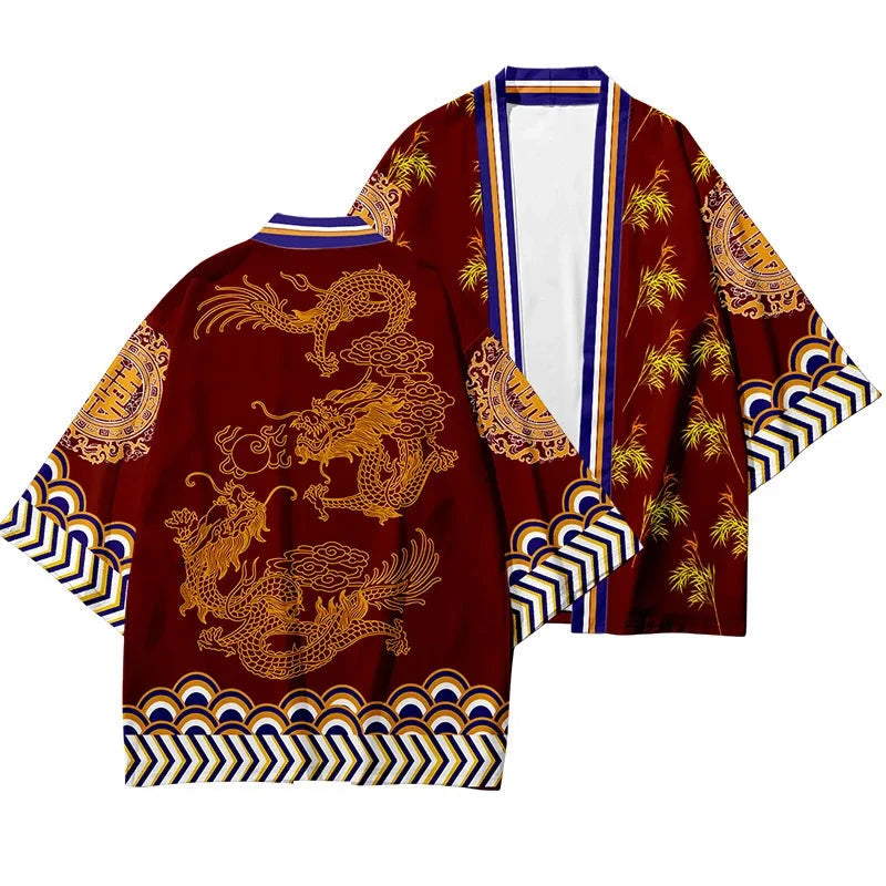 Assorted graphic kimonos G3