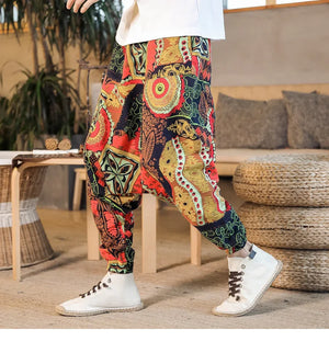 "Mogu" harem pants