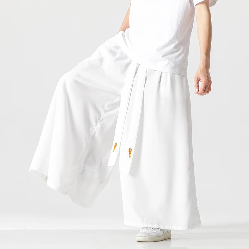 Wide bushido nemuri pants