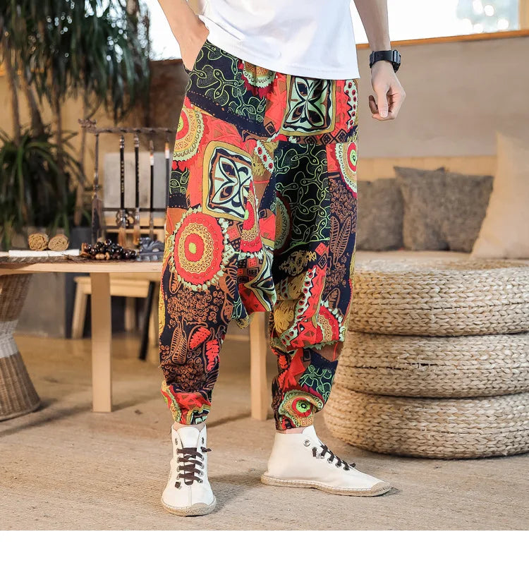 "Mogu" harem pants