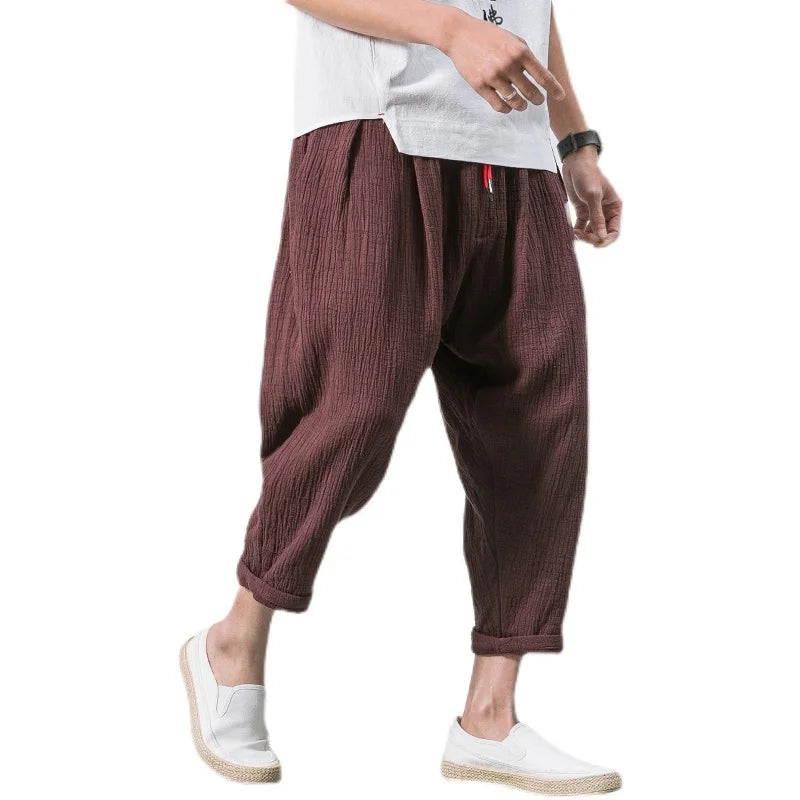 Osuke ankle length harem pants