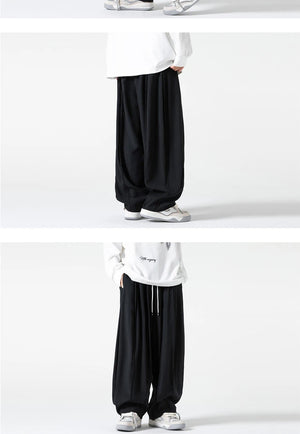 Tenjin drawstring harem pants