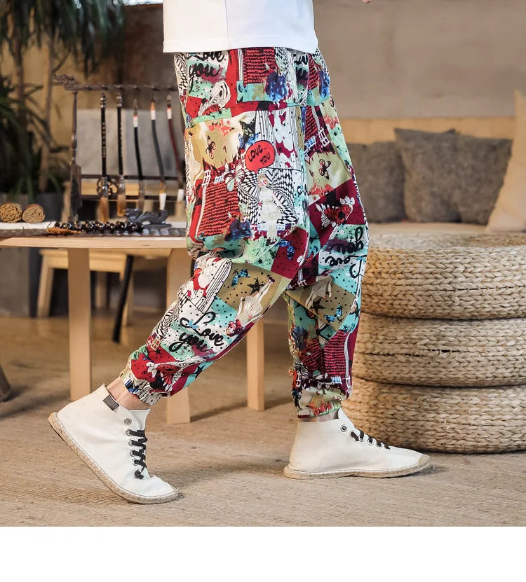 "Mogu" harem pants