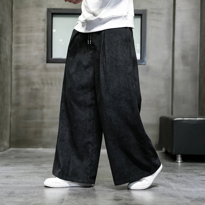 Wide bushido irusu pants