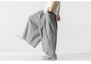 Wide bushido Kogarashi pants