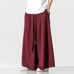 Wide bushido nemuri pants