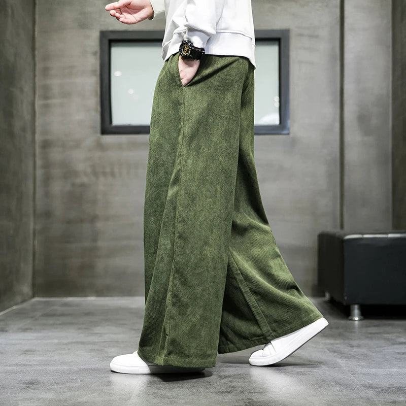 Wide bushido irusu pants