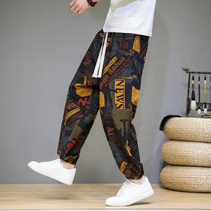 Urban street style baggy harem pants