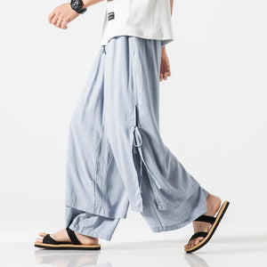 Wide bushido Kogarashi pants