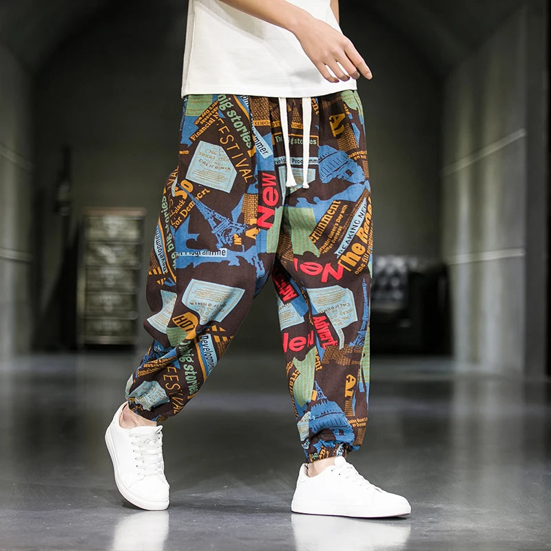 Urban street style baggy harem pants