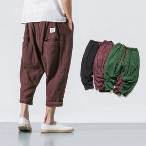 Osuke ankle length harem pants