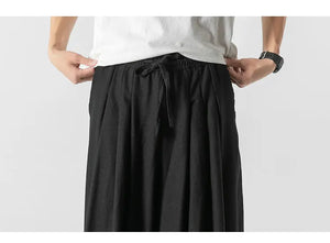 Wide bushido Kogarashi pants