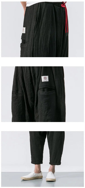 Osuke ankle length harem pants