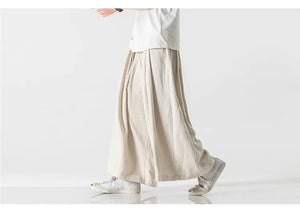 Wide bushido Kogarashi pants