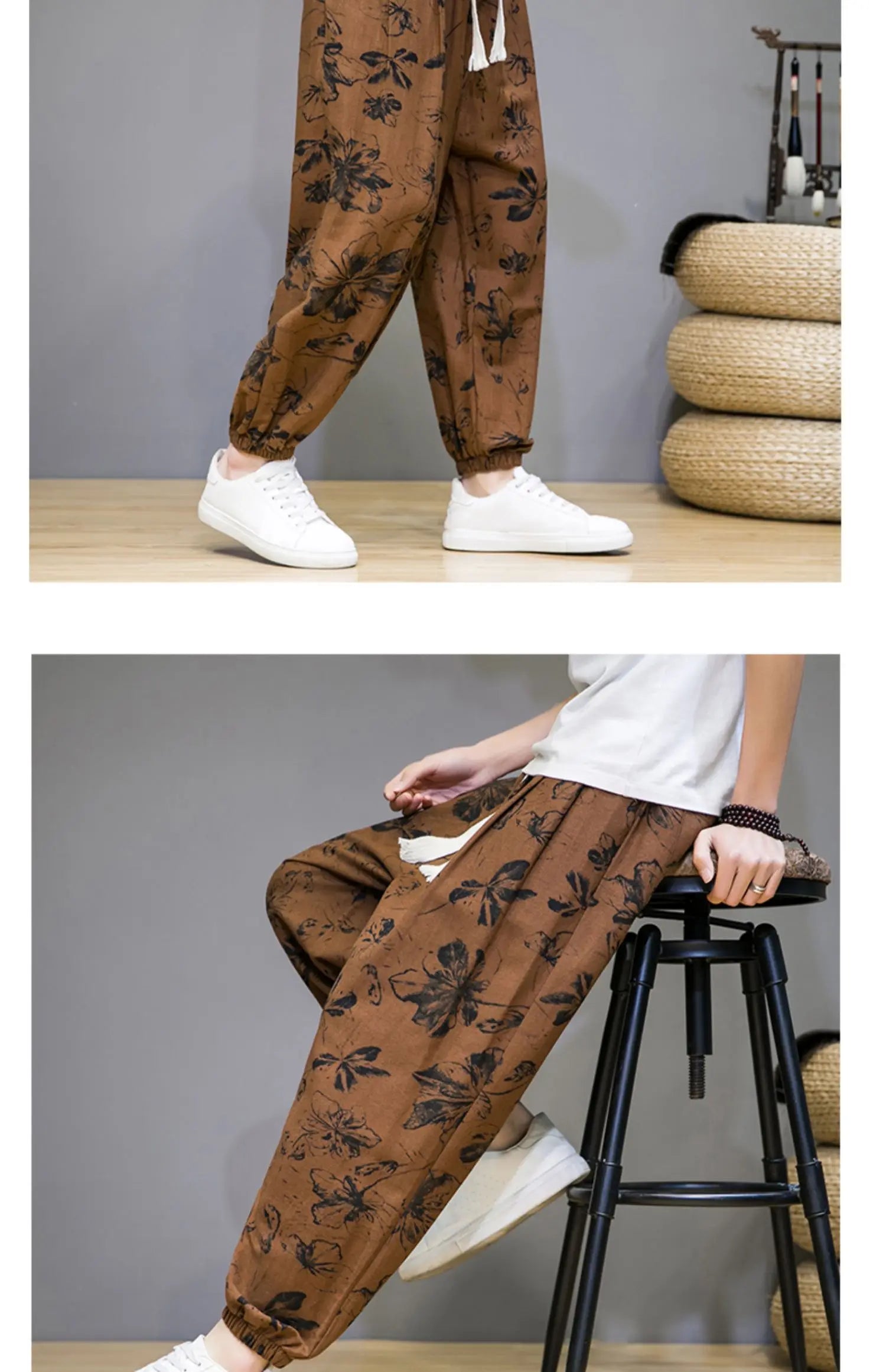 Urban street style baggy harem pants