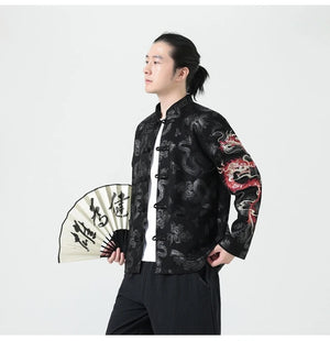 Munchu dragon Tang Dynasty jacket