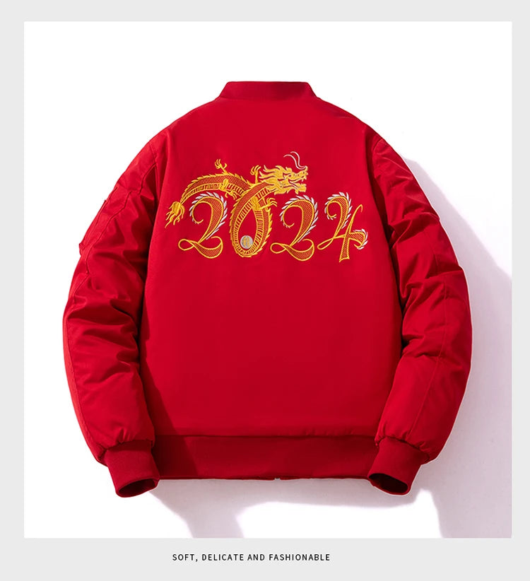 Premium Year of the Dragon bomber jacket