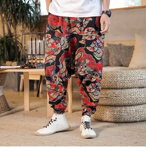 "Mogu" harem pants