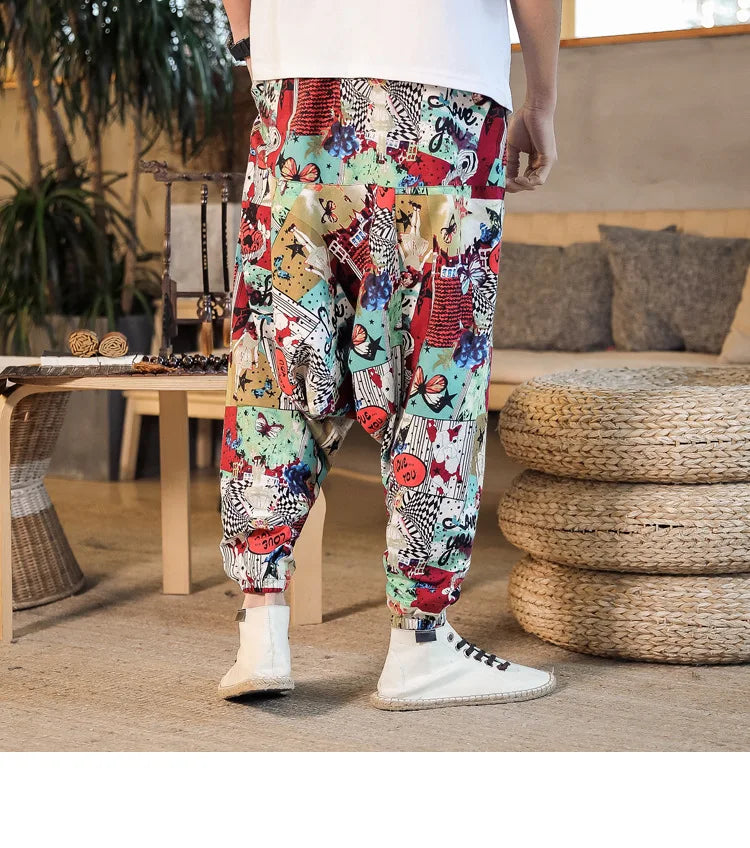 "Mogu" harem pants