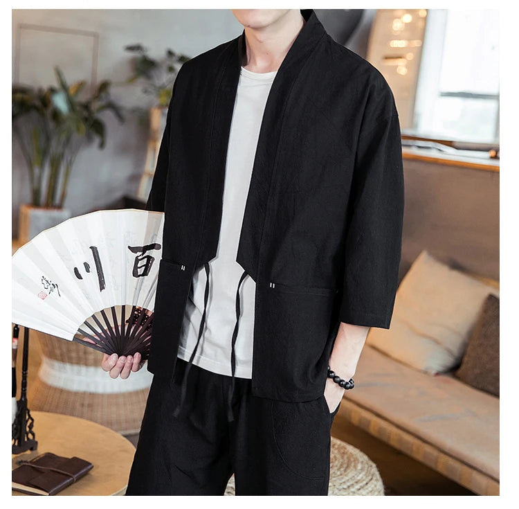 Kazan casual kimono shirt