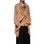 Sand dune Tang suit robe over coat