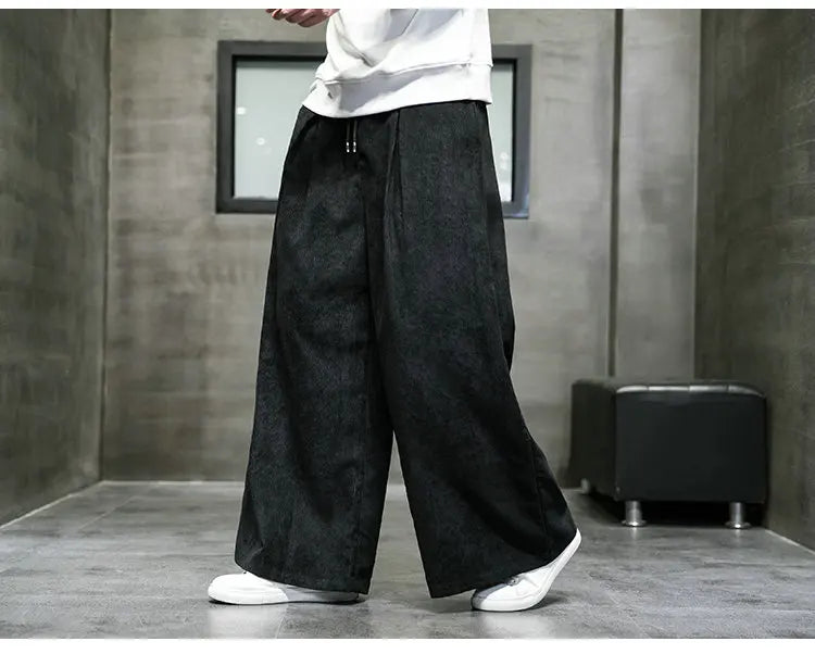 Wide bushido irusu pants