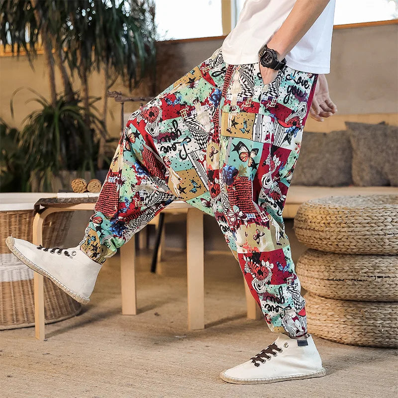 "Mogu" harem pants