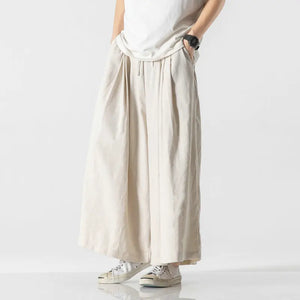 Wide bushido Kogarashi pants