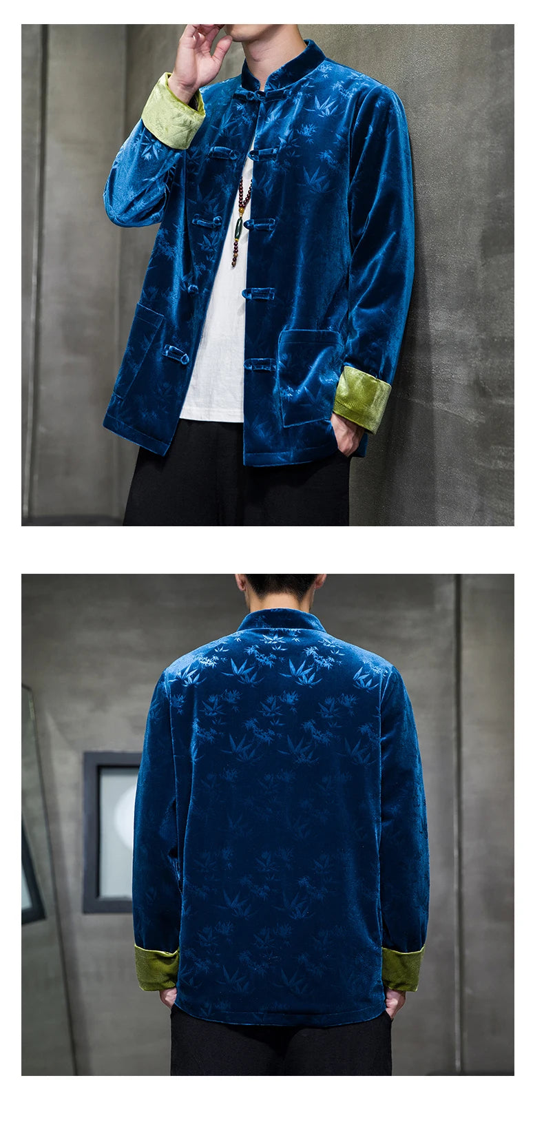 Velvet leaves Tang dynasty jacket