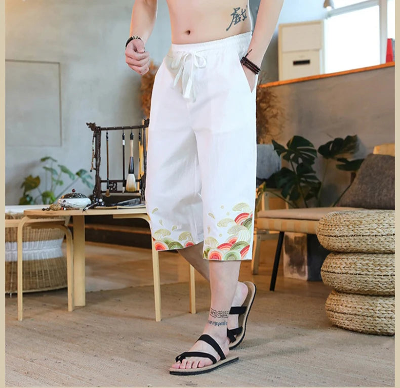 Kaimen ankle length pants