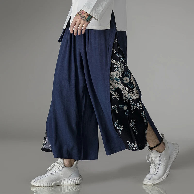 Wide bushido kumo pants