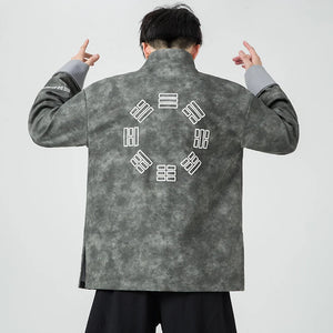 Yin yang tranquility Tang jacket