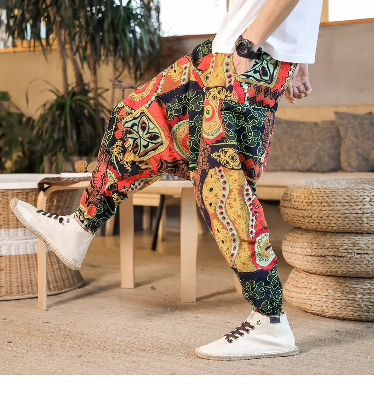 "Mogu" harem pants