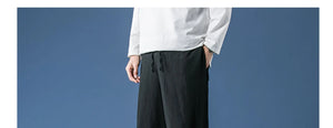 Kaki ankle length harem pants