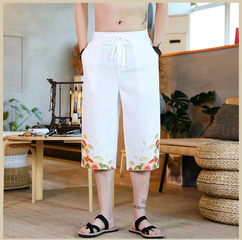 Kaimen ankle length pants