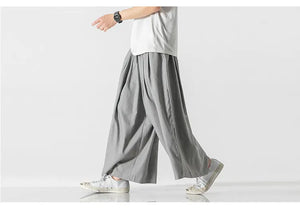 Wide bushido Kogarashi pants